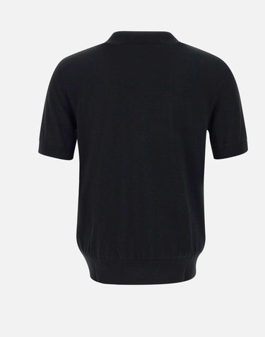 " Knit Polo" in cotone S74HA1452 D13018900 DSQUARED2 