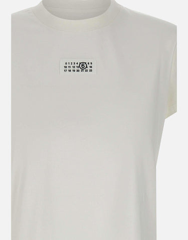 T-shirt in jersey di cotone S52GC0327 S24312101 MM6 MAISON MARGIELA 