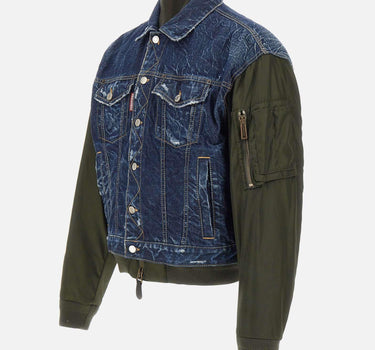 "Dark Indigo Aviator Hybrid" S71AN0611 D30011470 DSQUARED2 