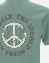 T-shirt  "Stormy Sea World nee" in cotone EM001717 AF14836F9049 EMPORIO ARMANI 