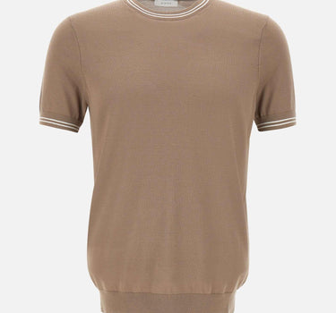 T-shirt in maglia<BR/> DK87060 MORO DIKTAT 