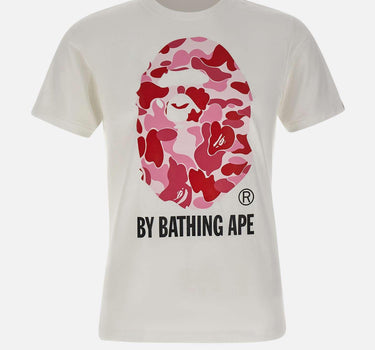 T-shirt "ABC Camo By Bathing  APE" 001TEM301005M WHXPK BAPE 