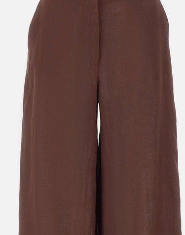 Pantalone in lino con ricami 2613131012200 004 MARELLA 