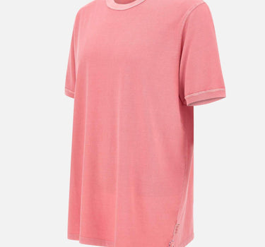 T-shirt "Disk" in cotone DISKR00460 CORALLO BOB 