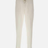 Pantaloni in misto lino con coulisse 26PG1649 01 PERFECTION 