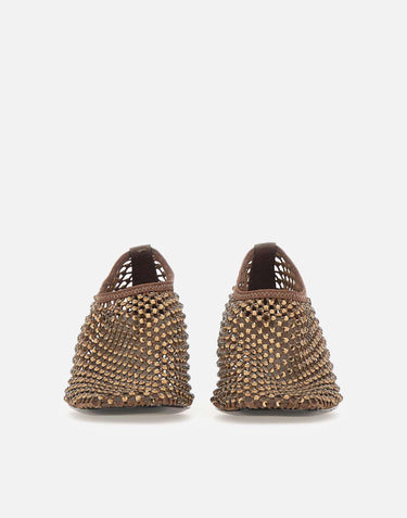 Scarpe con tacco "Jewel All Over Strass" R14CONNIE CACAO STRATEGIA 