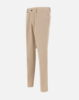 Pantalone elasticizzato in misto cotone DVR15G046 TC581 DEVORE 