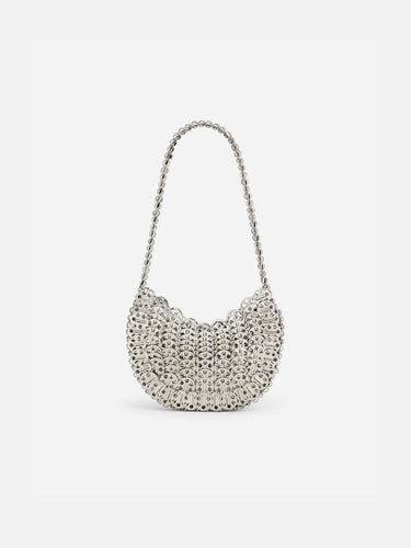 Borsa  "Nano" in maglia metallica 23PSS0337MET001 P040 RABANNE 