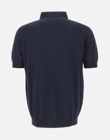 Polo in cotone crêpe PL1MCPAR CR14R890 FILIPPO DE LAURENTIIS 