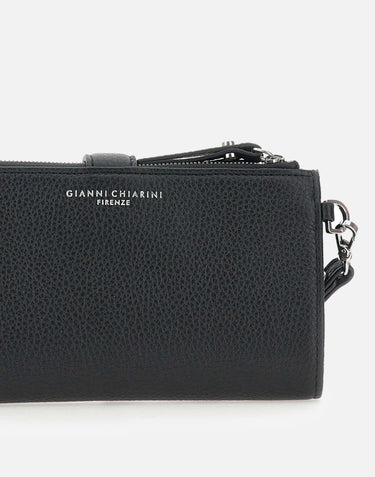 Portafoglio in pelle PFWBW13754 BLACK GIANNI CHIARINI 