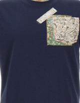 T-shirt "Pocket" POCKET VR0430BLU BOB 
