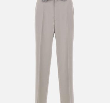 Pantaloni sartoriali con vita in denim SH0KA0062 MTN130961 MM6 MAISON MARGIELA 