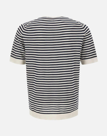 T-shirt in cotone a righe TS0MC CR14R18920 FILIPPO DE LAURENTIIS