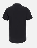 Polo classica in piqué B6K001ARPC BLK PSYCHO BUNNY 