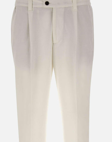 Pantaloni in misto cotone DVR47CM6056 0106 DEVORE 