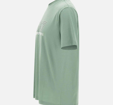T-shirt "Visibility" in jersey di cotone 7M001307 AF10375U7243 EA7 