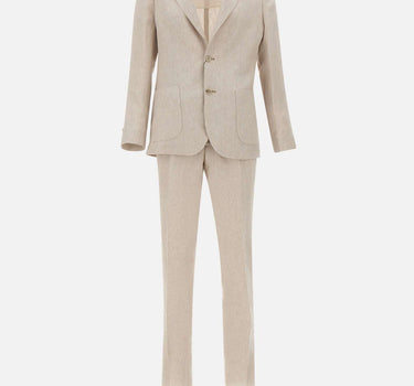Completo in lino 53060SUIT 0010 BARBA 
