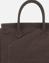 Borsa a mano riciclata 37502 GREY ANOTHER CHANCE 