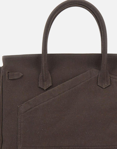 Borsa a mano riciclata 37502 GREY ANOTHER CHANCE 