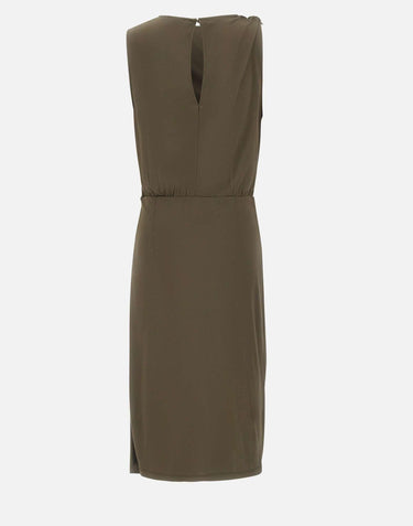 Abito con spacco CF5374J4958 X0708 LIU-JO 