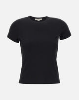 T-shirt in misto cotone Pima V090884679 001BLK VINCE. 