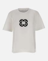 T-shirt in jersey di cotone G270Z000407N 011 ELENA MIRO' 