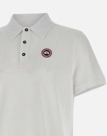 Polo "Beckley" in cotone piquet 1600M 9025 CANADA GOOSE 