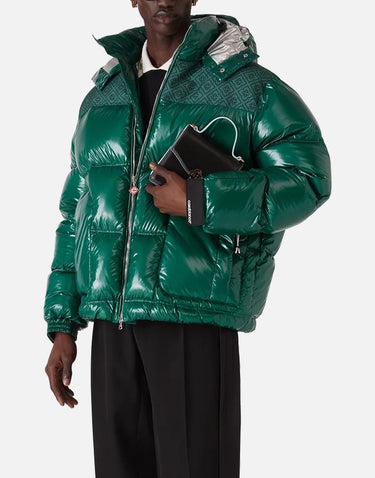 "Nylon Puffer Jacket" MPF25OT197 01 CASABLANCA 