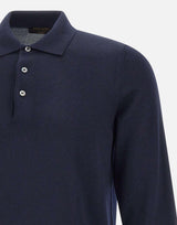 Polo in lana merino 55112 14290598 GRAN SASSO 
