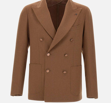 Blazer in cammello 1SMC20KAI190015 K5074 TAGLIATORE 