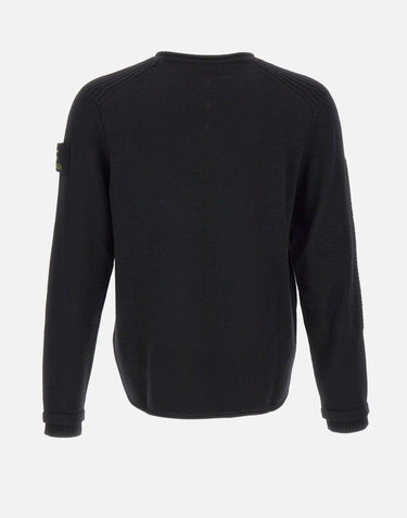 Maglia in pura lana PMG22 BLACK PREMIATA 