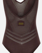 Body in maglia traforata BK80W61E2 644 ELISABETTA FRANCHI 
