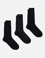 Set tre paia di calze EM000554 AF18180MC254 EMPORIO ARMANI 