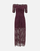 Abito midi in pizzo 26AJR0106PA0170 P534 RABANNE 