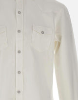 Camicia in misto cotone con taschini WSU02P2054260U 0001 BARBA 