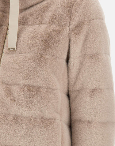 Piumino con pelliccia PI002123D 126301985 HERNO 