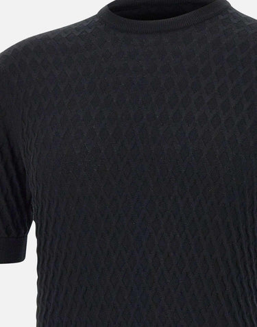 Maglia in crepe di cotone GC1MC CR14D990 FILIPPO DE LAURENTIIS 