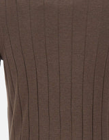 Polo in seta con zip 43128 23510184 GRAN SASSO 