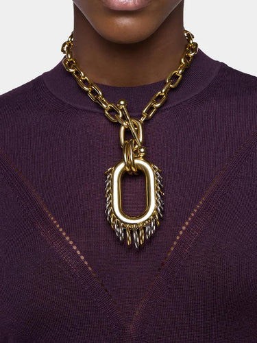 Collana "Punk XL Link" 26ABB0545MET967 P710 RABANNE 
