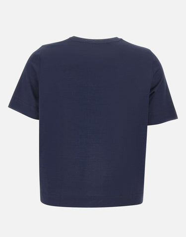 T-shirt in cotone filo di Scozia 60203 74000598 GRAN SASSO 