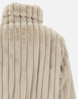 Giacca reversibile in pelliccia animal free D31352W VERY2140019 SAVE THE DUCK 