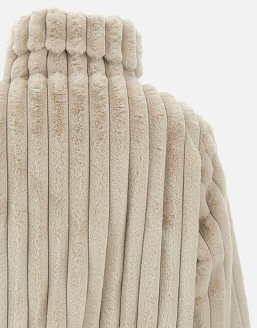 Giacca reversibile in pelliccia animal free D31352W VERY2140019 SAVE THE DUCK 