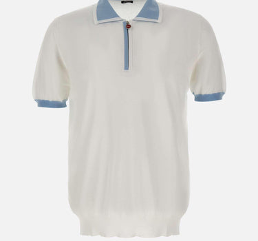 Polo mezza zip UMK0571V108A 00K KITON 