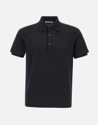 Polo in cotone PMG12 BLACK PREMIATA 