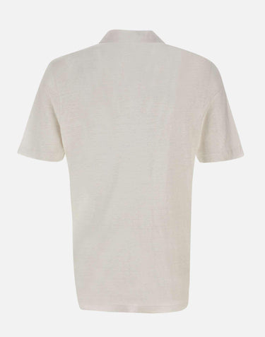 Polo in lino 60160 96803250 GRAN SASSO 