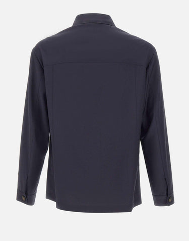 Giacca overshirt in lyocell 9C36SH653E SG97901 PAL ZILERI 