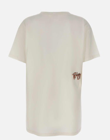 T-shirt oversize con stampa 260WCT00353 JJJ025GR445 THE ATTICO 