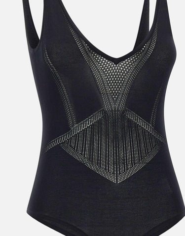 Body in maglia traforata BK80W61E2 110 ELISABETTA FRANCHI 