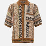 Camicia in maglia jacquard S6LAMAKS059 920 LANEUS 