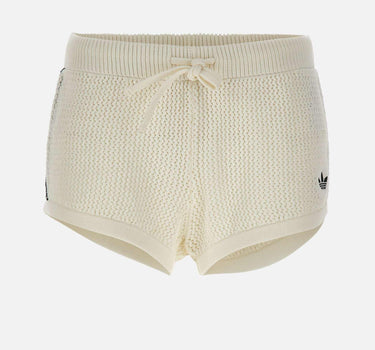 Shorts a maglia uncinetto KC6477 WHITE ADIDAS 